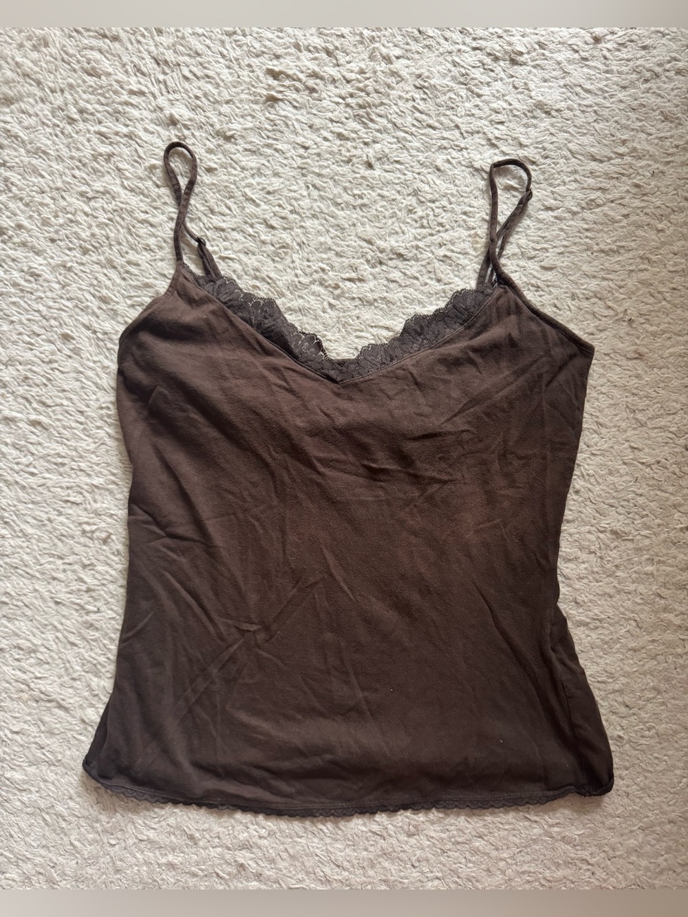 Lace cami tank top
